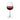 Wine glass filled with red wine on a white background