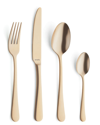 Amefa Austin Gold 24 Piece Cutlery Set