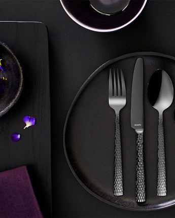 Amefa Felicity Black 24 Piece Cutlery Set