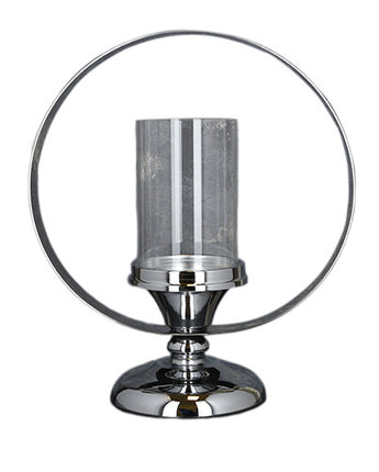 Sleek Stainless Steel Candleholder