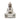 Opulent Black and Silver Sitting Buddha