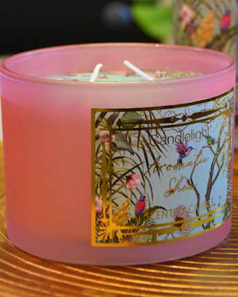 Aromatic Shea Essence Ether Chinoiserie 2-Wick Candle