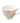 Gold and White Zebra Print Footed Mug with a White Handle