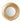 Moroccan Style Round Mirror with Gold Metal Frame