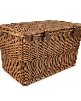 Large Wicker Basket - Honey