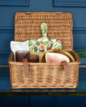 Small Wicker Basket - Honey