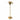 Art Deco Gold Palm Tree Candle Holder