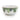 Set of Four Emerald Green Eden Decal Rice Bowls
