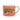 Straight Sided Tiger Print Mug with a Gold Handle