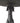 Black Greyhound Side Table