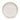 Black and Gold Coupe Dinner Plate
