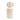 Art Deco Style Cream Vase with a Wide Neck
