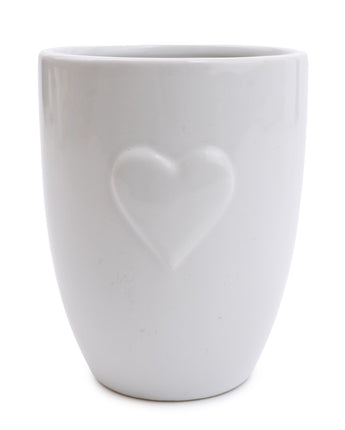 Embossed Heart Tumbler