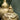Exquisite Small Gold Lantern with Intricate Detailing