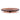Sleek Glass Soap Dish in Warm Amber Tone with Ridged Design, 15.3CM