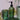 10CM Glass Tumbler Green