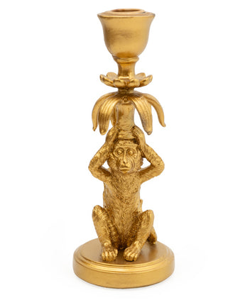 Monkey-Inspired Dining Candleholder