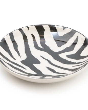 Soap Dish Zebra Black/White