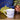 Wide Mug Nautical Blue Lines