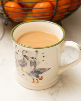 Rustic Geese Tankard Mug