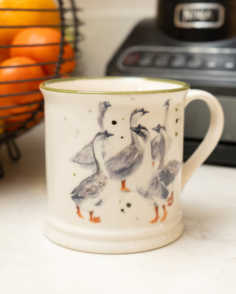 Rustic Geese Tankard Mug