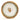 Round Mango Wood Tray with Luxe Pheasant Enamel Design