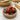 13cm Round Dish with Enamel Inlay Pomegranate - White