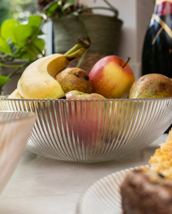 Crystal Clear Large Glass Bowl