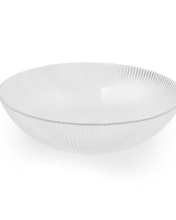 Crystal Clear Large Glass Bowl