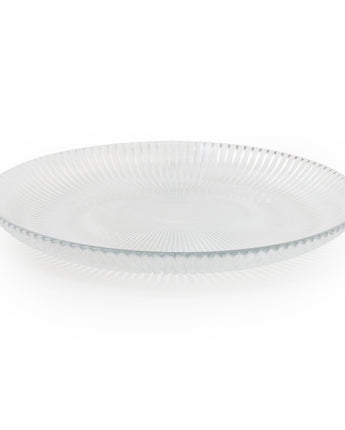 Elegant Transparent Small Glass Plate