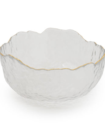 Elegant Serving Glass Bowl- Medium Size