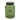 Chic Glass Storage Jar - Stylish Green & Black Tea Design