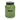 Chic Glass Storage Jar - Stylish Green & Black Sugar Design