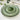 Charming Large Green Glass Plate
