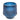 Midnight Pomegranate Bliss: Blue Ridged Candle