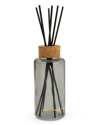 Luxurious Tall Round Reed Diffuser with Bergamot & Oud Scent