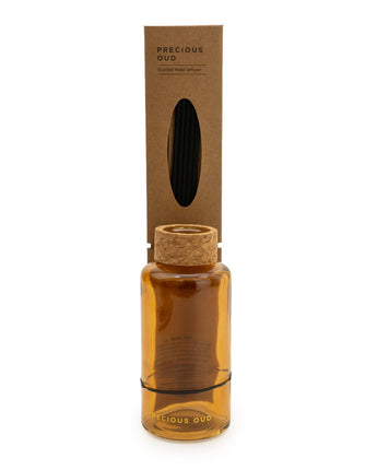 Luxurious 200ml Amber Reed Diffuser with Cork Lid