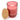 Red Glass Candleholder with Cork Lid with Pomegranate & Cassis Scent