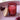 Red Glass Candleholder with Cork Lid with Pomegranate & Cassis Scent