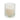 Elegant Clear Diamond Cut Glass Candle Holder with Devon Scent