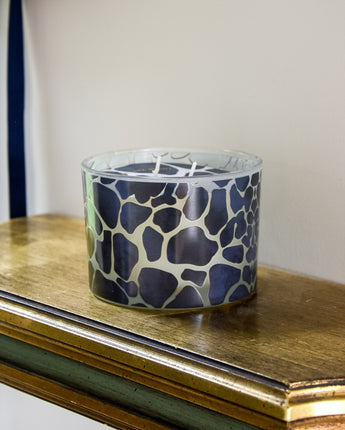 Double Wick Luxury Amber Shea Giraffe Candle