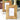 Charming 4x6" Mango Wood Photo Frame with Elegant Etched Lines