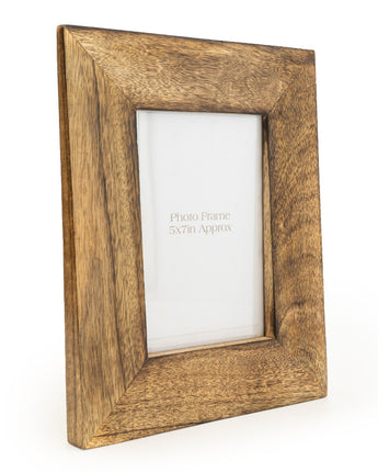 Rustic 5x7 Mango Wood Photo Frame