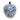 Small Blue and White Ginger Jar