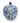 Small Blue and White Ginger Jar