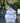 Small Square Ginger Jar - Blue/White Design