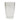 Elegant Clear Glass Vase with Stylish Ridges