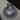 Elegant Blue Ridged Bottle Vase