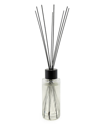 Violet Amber Scent- Ridged Glass Reed Diffuser, 1200ml