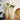 Elegant Cream Ridged Bottle Vase